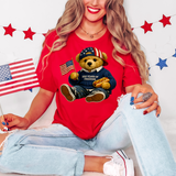 250 years Patriotic Bear DTF Print