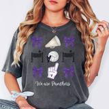 We are Panthers Volleyball Coquette Collage DTF Print
