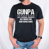 Gunpa Like A Grandpa More Fun and Owns Guns DTF Print