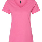 V-neck Gildan Softstyle t-shirt Womens