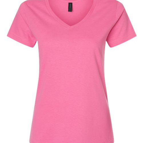 V-neck Gildan Softstyle t-shirt Womens
