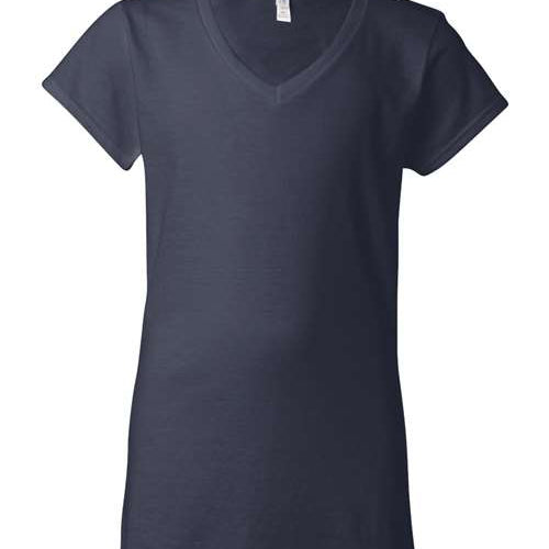 Ladies V-neck Gildan Softstyle Tee