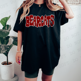 Distressed Wonky Bearcats DTF Print