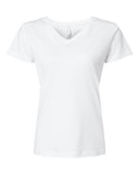 LAT APPAREL Womens V-neck Tee