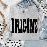 Dragons Mixed Up DTF Print