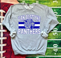 Classic Hometown Van Alstyne Panthers DTF Print