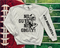 No Guts No Glory Go Bobcats DTF Print