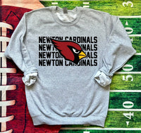 Newton Cardinals Repeat DTF Print