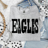 Eagles Mixed Up DTF Print