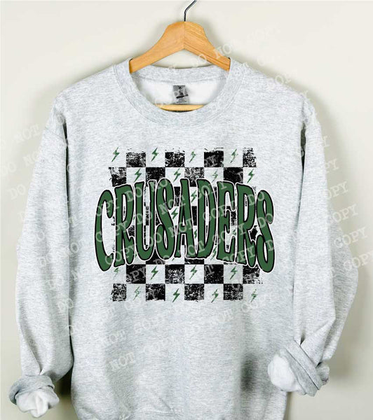 Checker Bolt Crusaders DTF Print