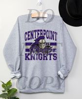 Classic Hometown Centerpoint Knights DTF Print