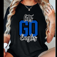 Let's Go Eagles DTF Print