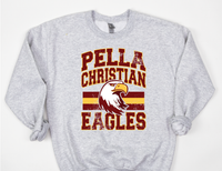 Classic Hometown Pella Christian Eagles DTF Print