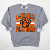 Classic Hometown Larimore Polar Bears DTF Print