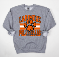 Classic Hometown Larimore Polar Bears DTF Print