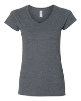 Ladies V-neck Gildan Softstyle Tee