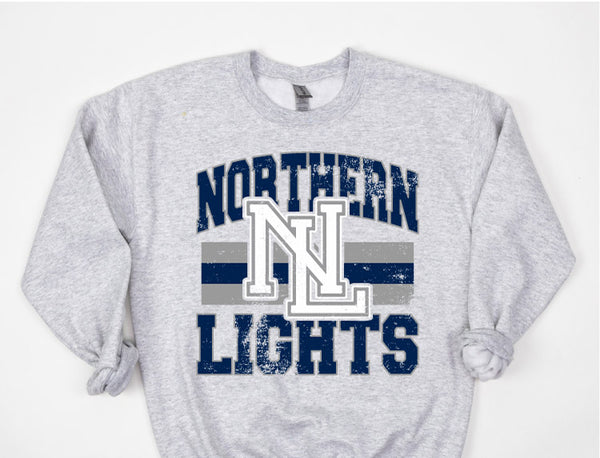 Classic Hometown Northern Lights DTF Print