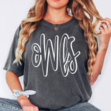 Owls Whisper DTF Print