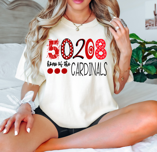 50208 Home of the Cardinals DTF Print