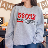 58012 Home of the Squirrels DTF Print