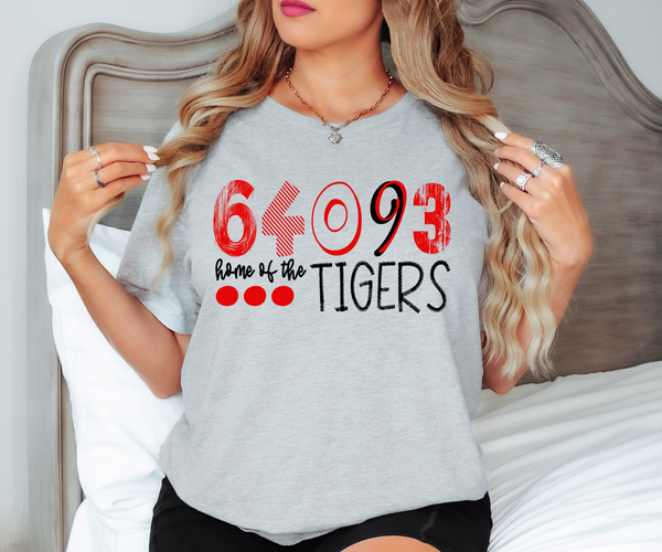 64093 Home of the Tigers DTF Print