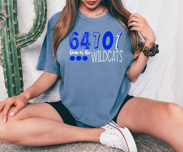 64701 Home of the Wildcats DTF Print