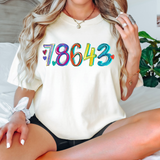 Cheery Zip Code 78643 DTF Print