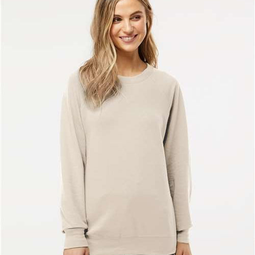 Independent Trading Lightweight Loopback Terry Crewneck Sweatshirt
