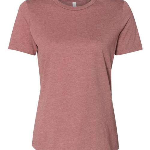 Bella Canvas Women’s Relaxed Fit Heather CVC Tee - 6400CVC