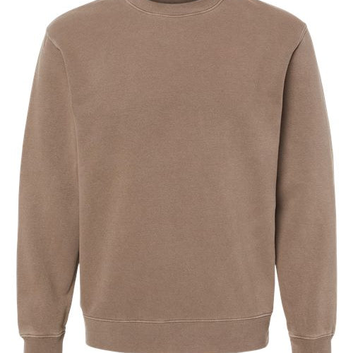 Independent Trading Midweight Pigment-Dyed Crewneck Sweatshirt