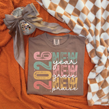 Grunge New Year Stacked 2026 DTF Print