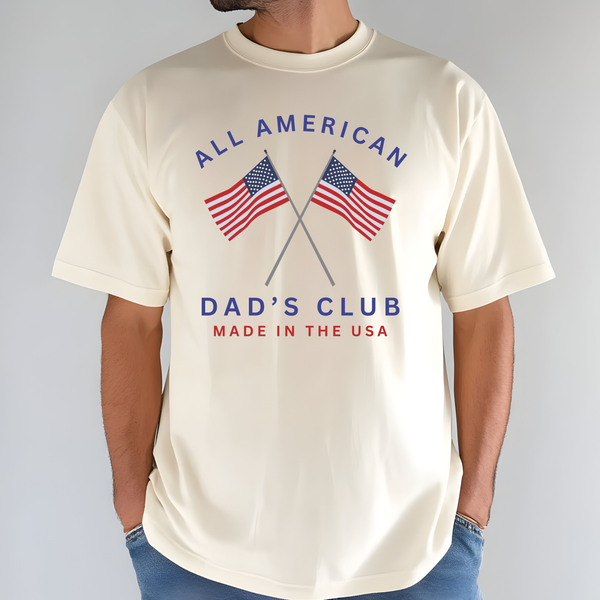 All American Dad's Club DTF Print