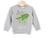 Alphabet Soup A is for Alligator DTF Print