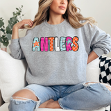 Antlers Doodle Mix DTF Print