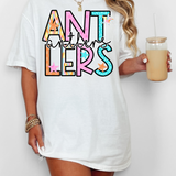 Antlers Spring Star Doodle Mix DTF Print