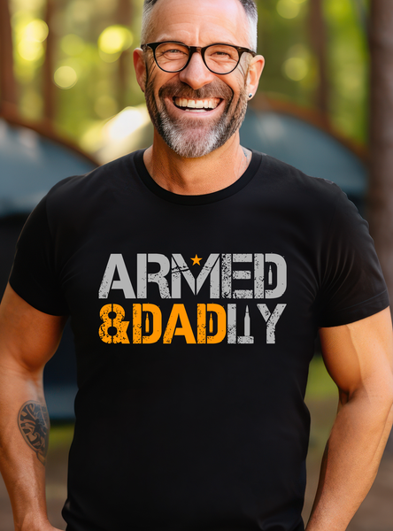 Armed and Dadly DTF Print