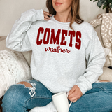 Comets Team Weather DTF Print