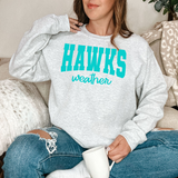 Hawks Team Weather DTF Print