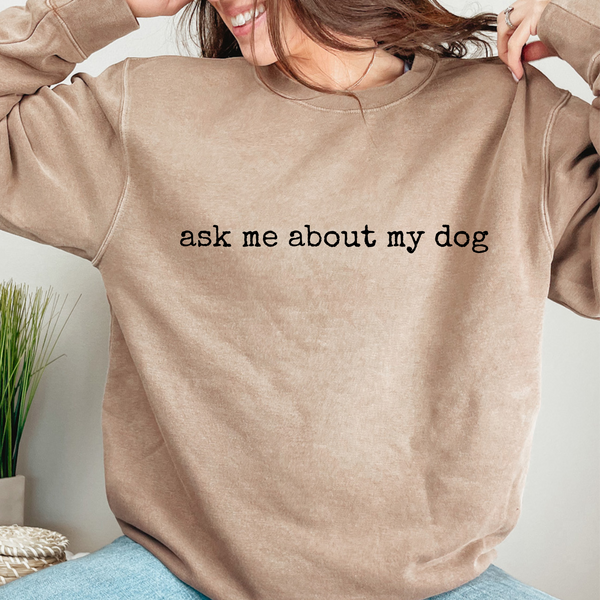 Ask me about my dog DTF Print