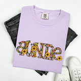 Auntie Sunflower DTF Print