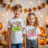Personalized Scarecrow Name Plate DTF Print