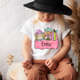 Personalized Scarecrow Name Plate DTF Print