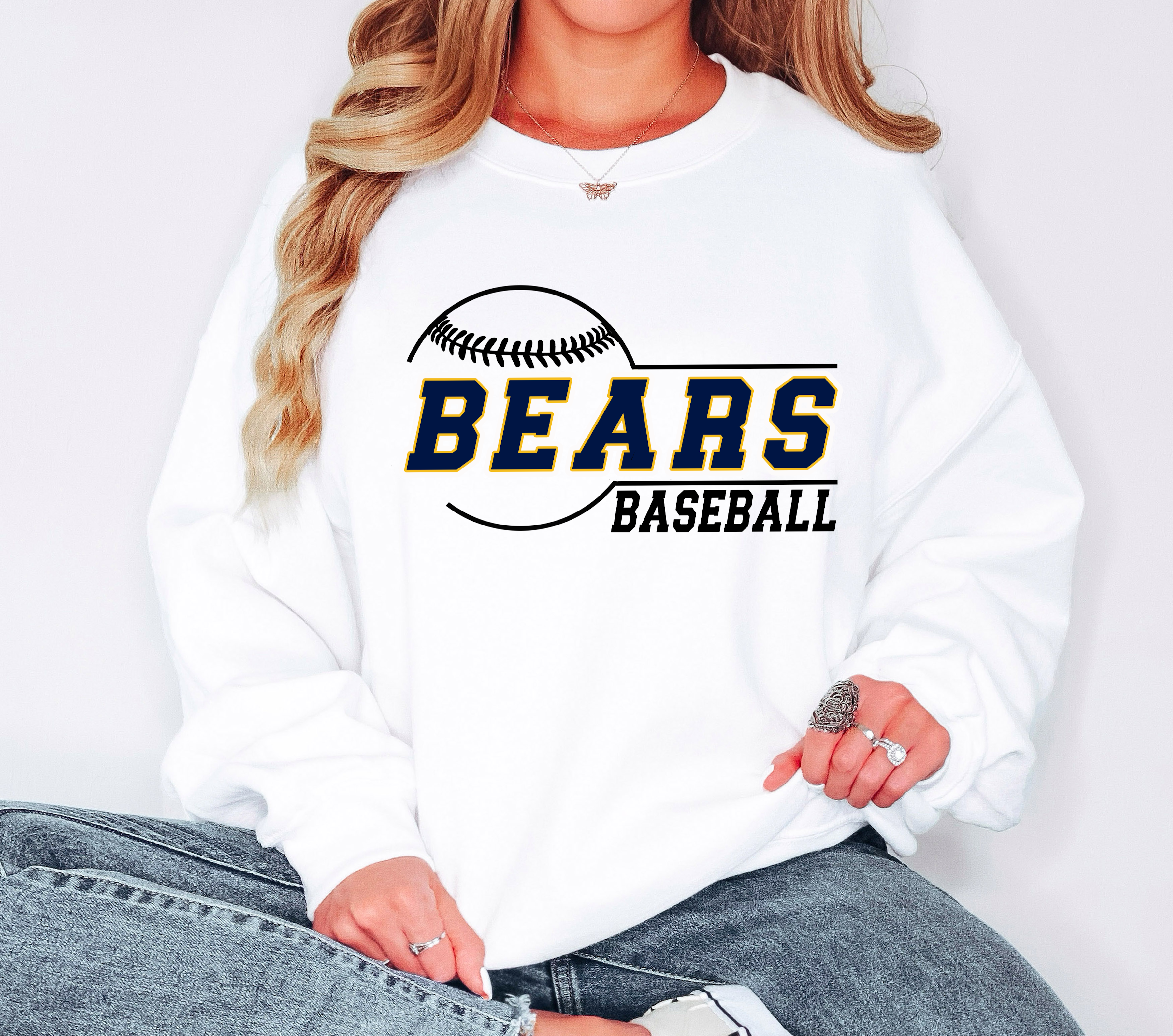 Bears Baseball 01 DTF Print