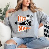 Bears Star Banner Trio DTF Print