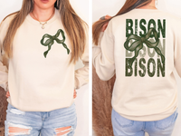 Bison Matching Stacked Camo Greens DTF Print