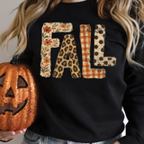 Fall Mixed Pattern DTF Print