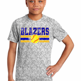 Blazers Softball Grunge DTF Print