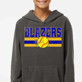 Blazers Softball Grunge DTF Print