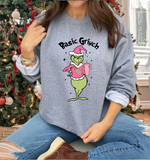 Basic Grinch  DTF Print