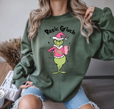 Basic Grinch  DTF Print